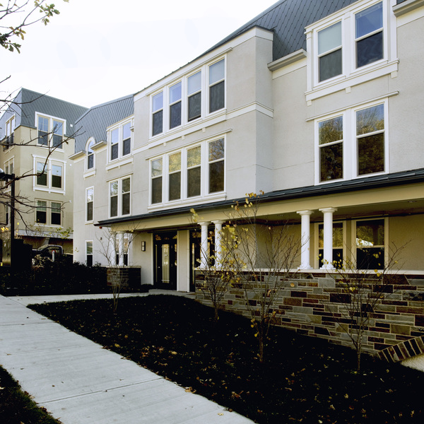 Cornell student housing at , part of the Collegetown Terrace community.