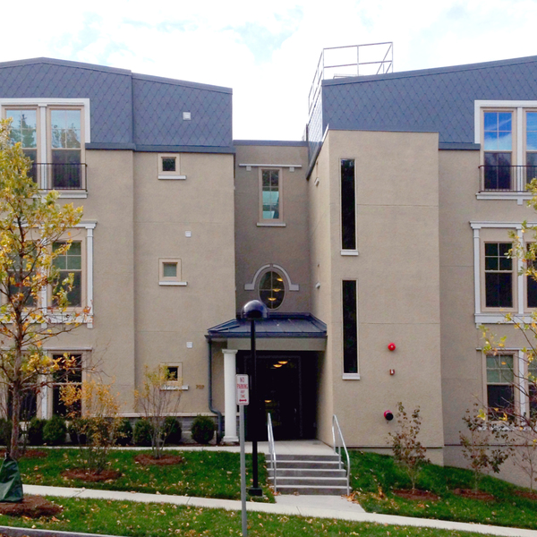 Cornell student housing at , part of the Collegetown Terrace community.