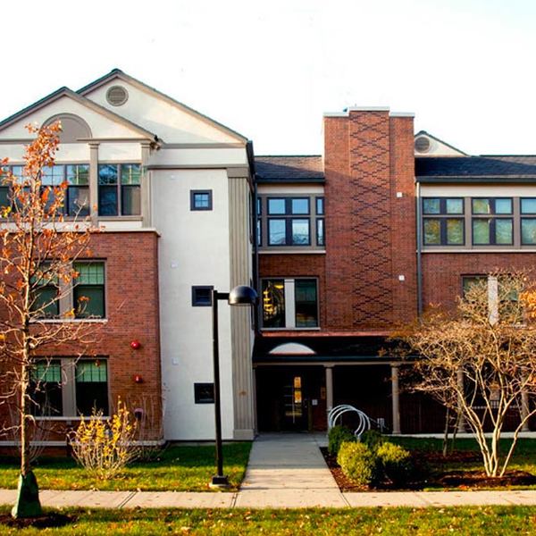 Cornell student housing at , part of the Collegetown Terrace community.